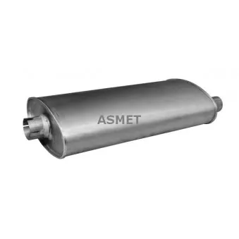 Silencieux arrière ASMET 27.001