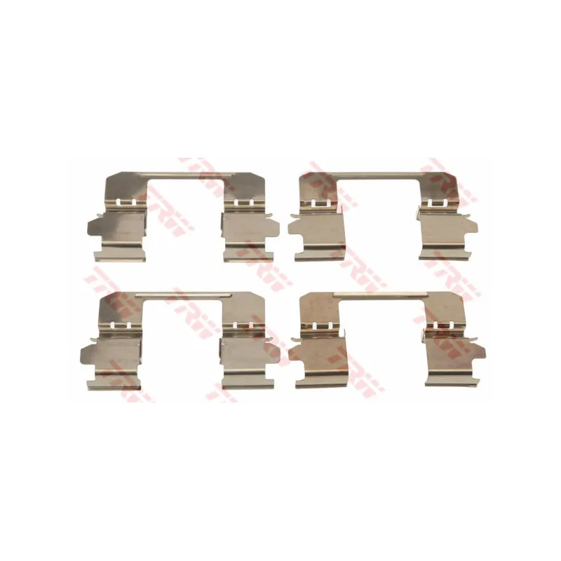 Kit d'accessoires, plaquette de frein à disque TRW PFK667
