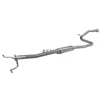 Silencieux central ASMET 28.002