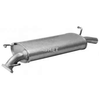 Silencieux arrière ASMET 28.003
