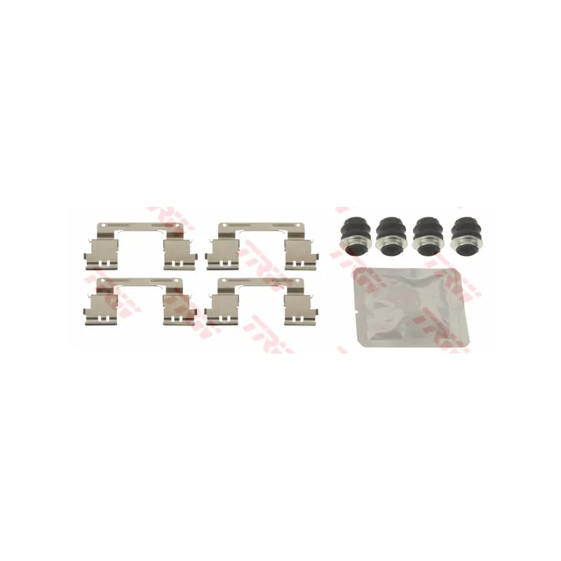 Kit d'accessoires, plaquette de frein à disque TRW PFK670