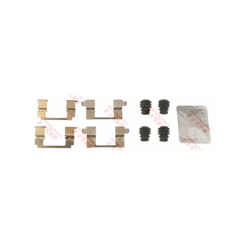 Kit d'accessoires, plaquette de frein à disque TRW PFK672
