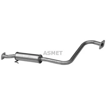 Silencieux central ASMET 30.002
