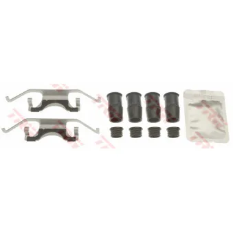 Kit d'accessoires, plaquette de frein à disque TRW PFK675