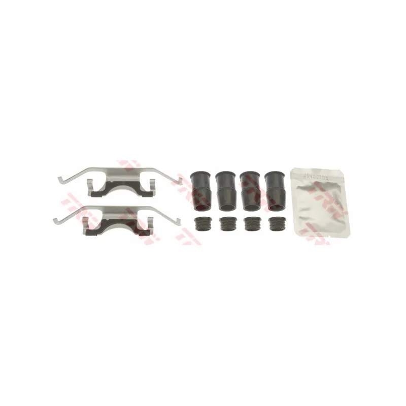 Kit d'accessoires, plaquette de frein à disque TRW PFK675