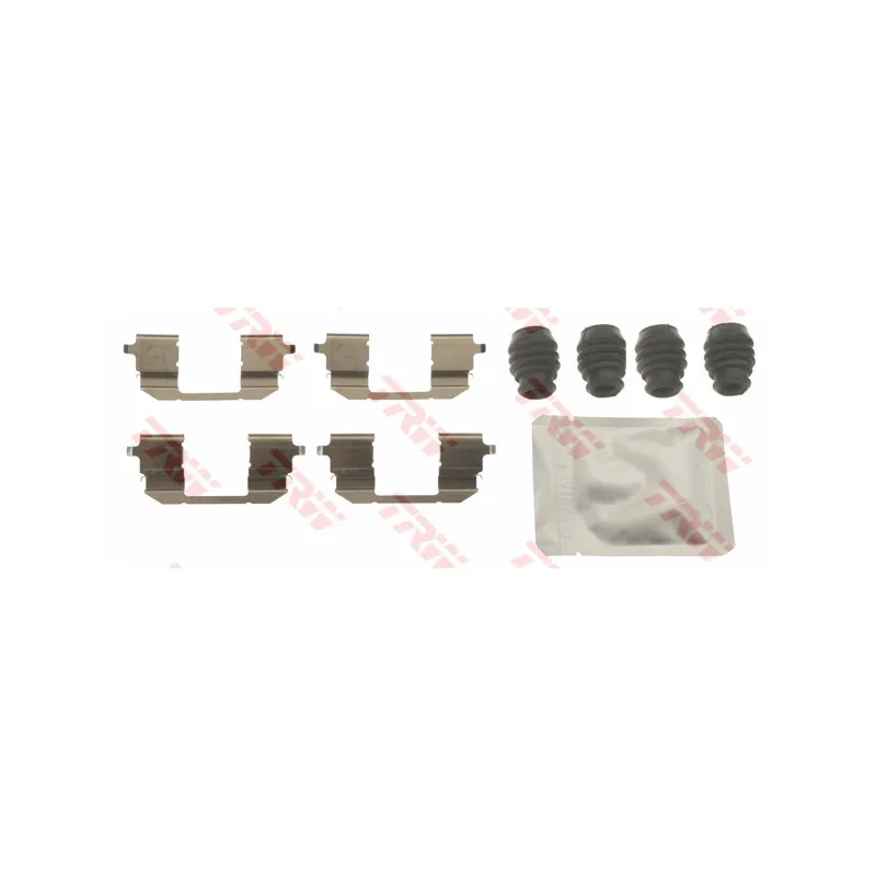 Kit d'accessoires, plaquette de frein à disque TRW PFK676