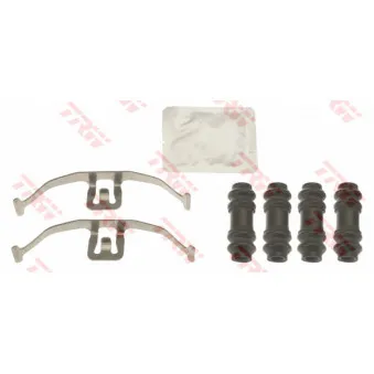 Kit d'accessoires, plaquette de frein à disque TRW PFK677