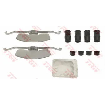 Kit d'accessoires, plaquette de frein à disque TRW PFK678