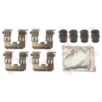 Kit d'accessoires, plaquette de frein à disque TRW PFK679