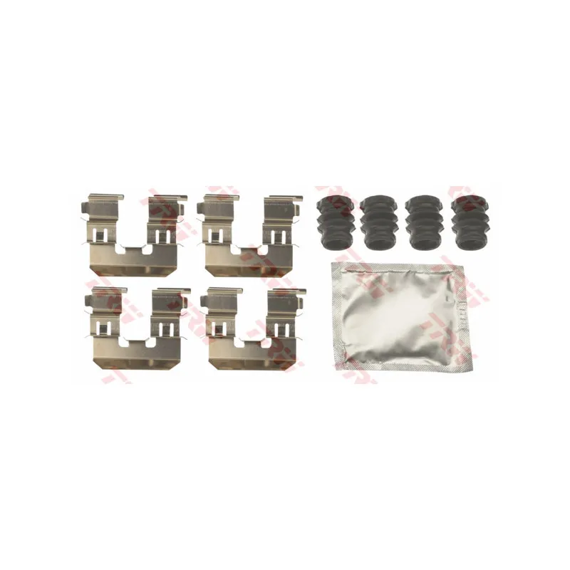 Kit d'accessoires, plaquette de frein à disque TRW PFK679