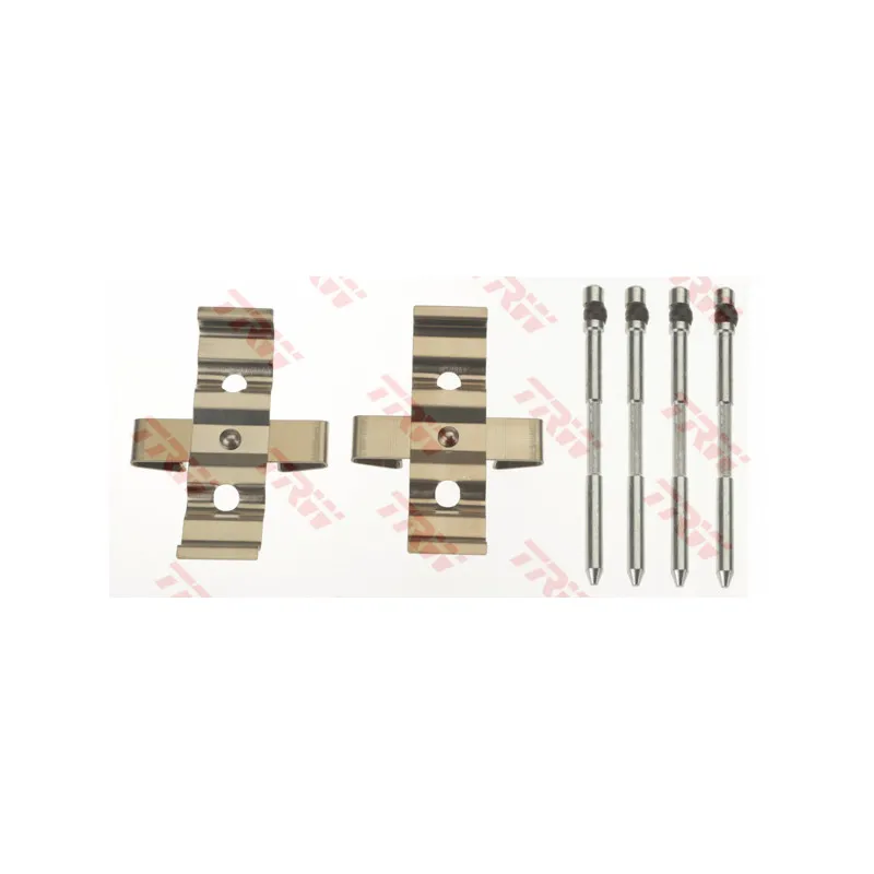 Kit d'accessoires, plaquette de frein à disque TRW PFK680