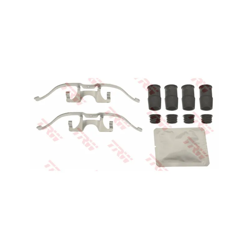 Kit d'accessoires, plaquette de frein à disque TRW PFK681