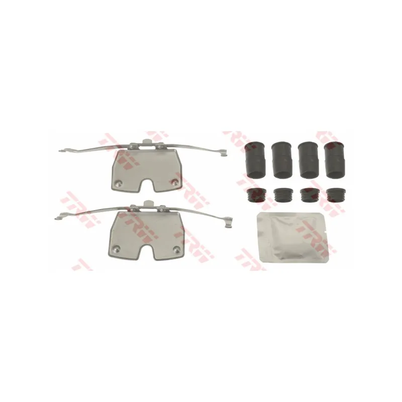 Kit d'accessoires, plaquette de frein à disque TRW PFK683
