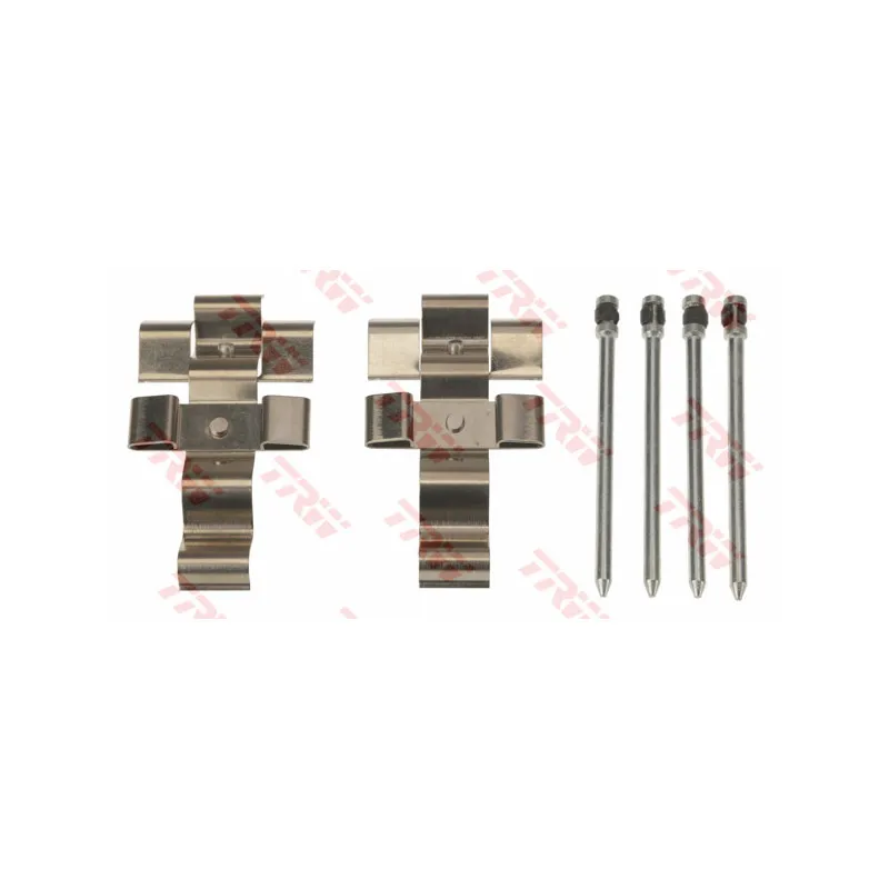Kit d'accessoires, plaquette de frein à disque TRW PFK684