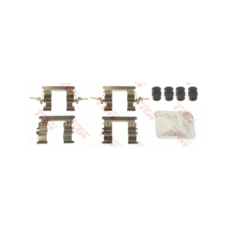 Kit d'accessoires, plaquette de frein à disque TRW PFK685