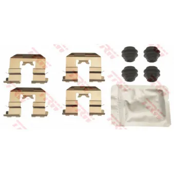 Kit d'accessoires, plaquette de frein à disque TRW PFK687