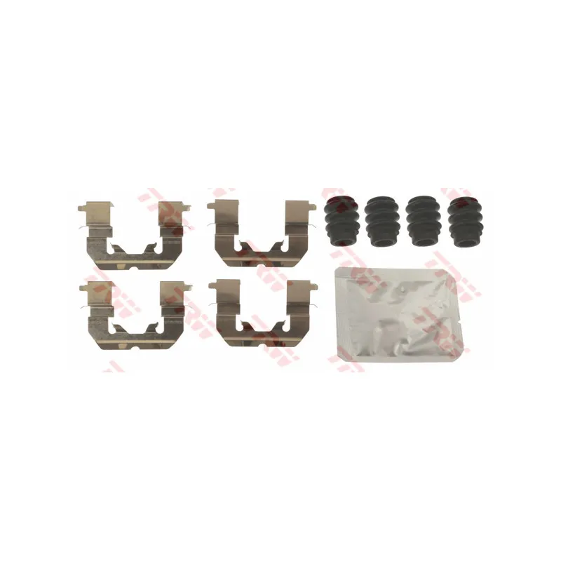 Kit d'accessoires, plaquette de frein à disque TRW PFK689