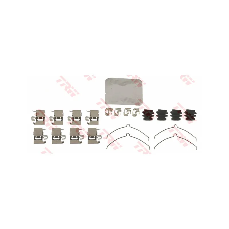 Kit d'accessoires, plaquette de frein à disque TRW PFK690
