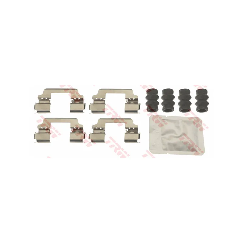 Kit d'accessoires, plaquette de frein à disque TRW PFK692