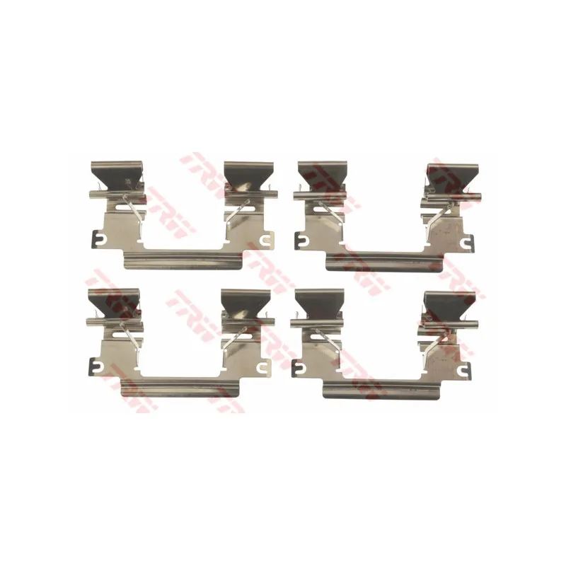 Kit d'accessoires, plaquette de frein à disque TRW PFK693