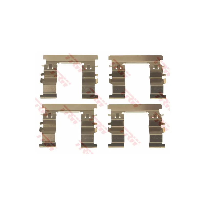 Kit d'accessoires, plaquette de frein à disque TRW PFK697