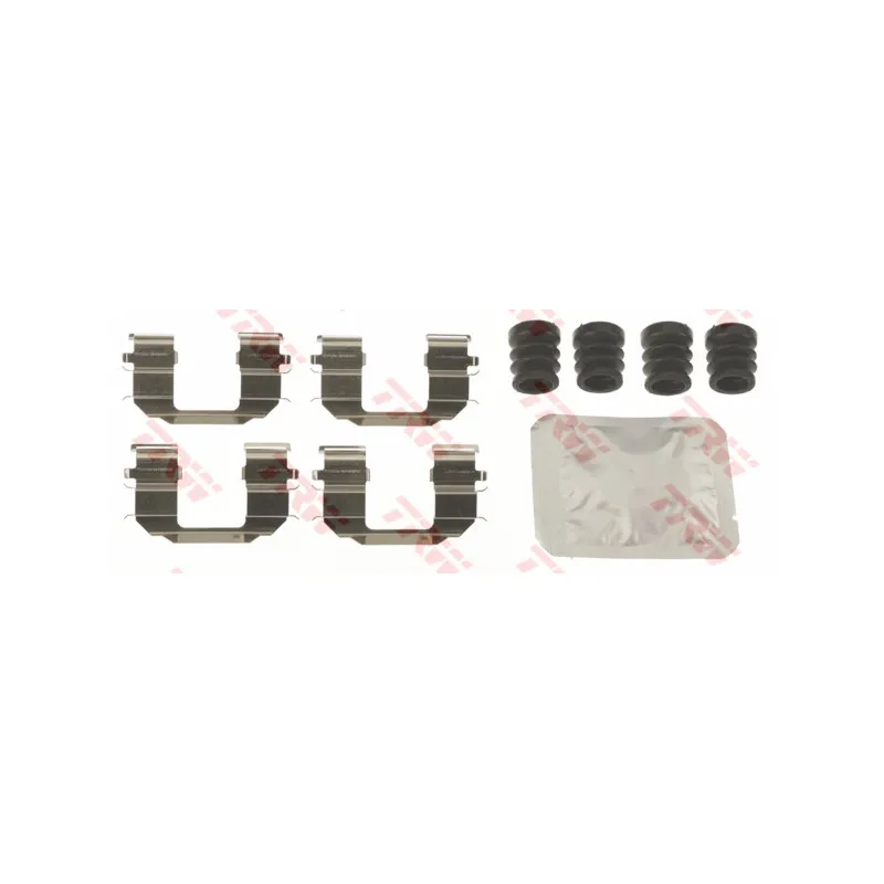 Kit d'accessoires, plaquette de frein à disque TRW PFK698