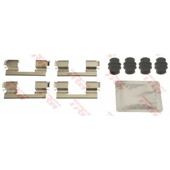 Kit d'accessoires, plaquette de frein à disque TRW PFK700