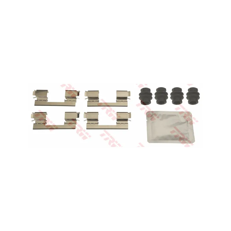 Kit d'accessoires, plaquette de frein à disque TRW PFK700