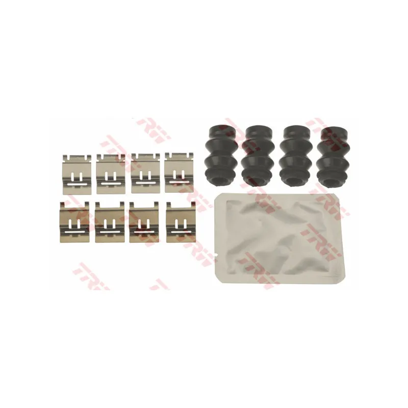 Kit d'accessoires, plaquette de frein à disque TRW PFK701