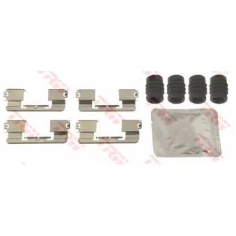 Kit d'accessoires, plaquette de frein à disque TRW PFK702