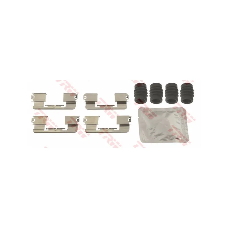 Kit d'accessoires, plaquette de frein à disque TRW PFK702