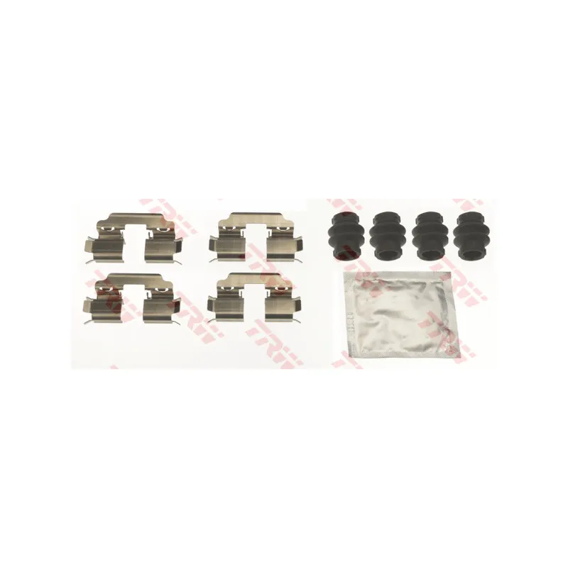 Kit d'accessoires, plaquette de frein à disque TRW PFK705