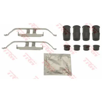 Kit d'accessoires, plaquette de frein à disque TRW PFK706