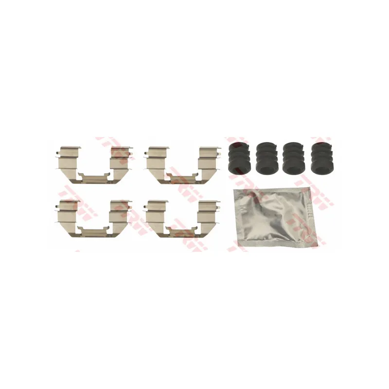 Kit d'accessoires, plaquette de frein à disque TRW PFK712