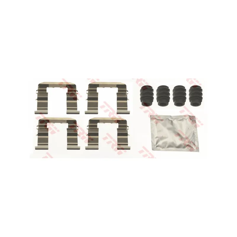 Kit d'accessoires, plaquette de frein à disque TRW PFK714