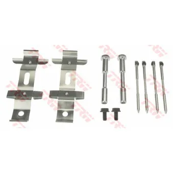 Kit d'accessoires, plaquette de frein à disque TRW PFK715