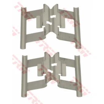 Kit d'accessoires, plaquette de frein à disque TRW PFK718