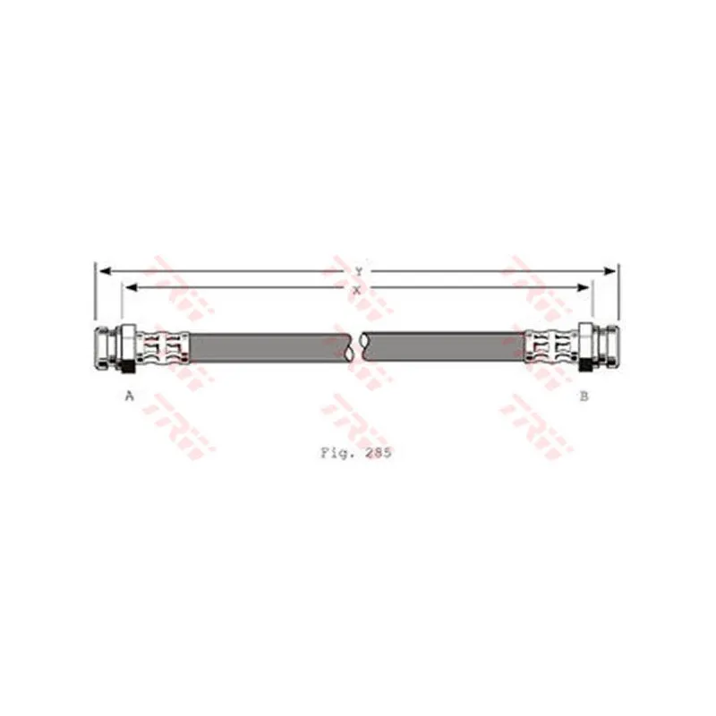 Flexible de frein TRW PHA219