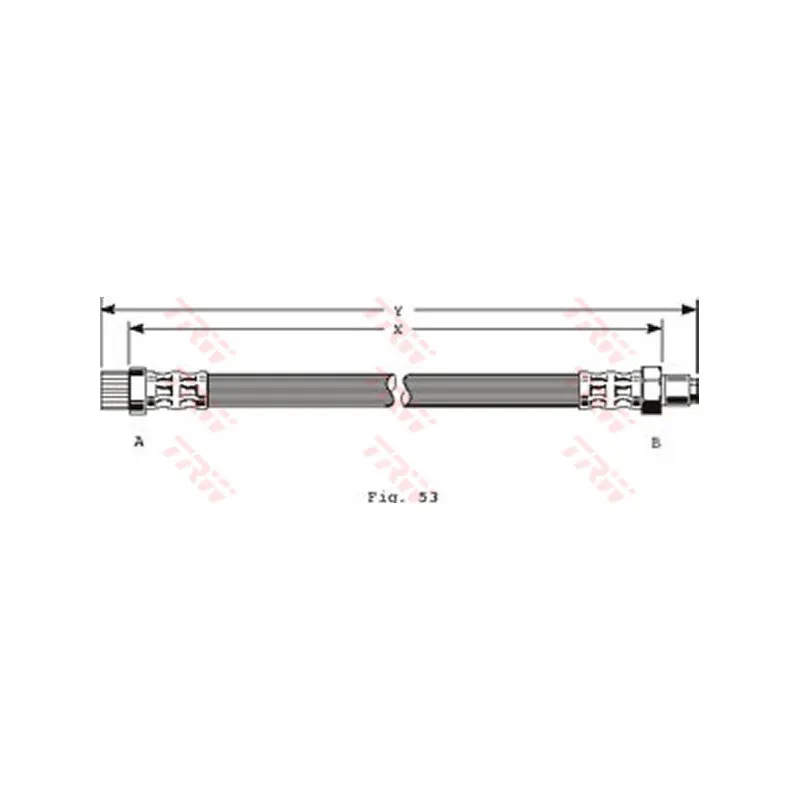 Flexible de frein TRW PHA223