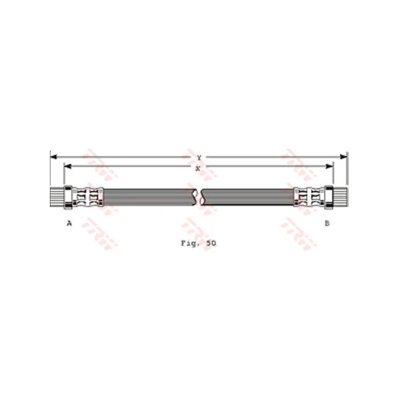 Flexible de frein TRW PHA352
