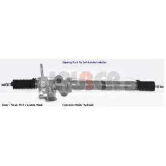 Crémaillière de direction LAUBER