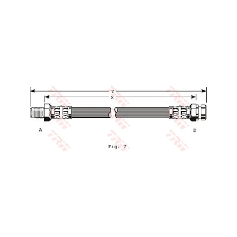 Flexible de frein TRW PHB118