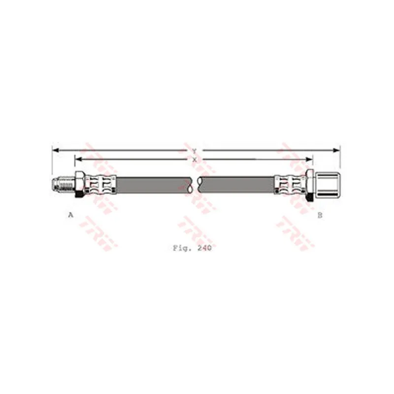 Flexible de frein TRW PHB374