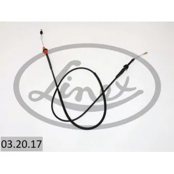 Câble d'accélération LINEX 03.20.17