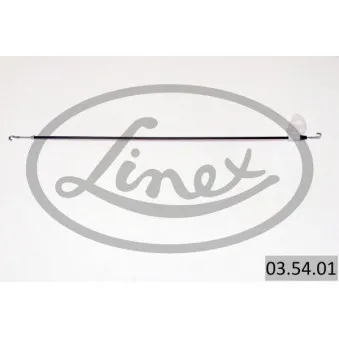Tirette à câble, déverrouillage porte LINEX 03.54.01