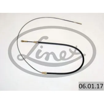 Tirette à câble, frein de stationnement LINEX 06.01.17