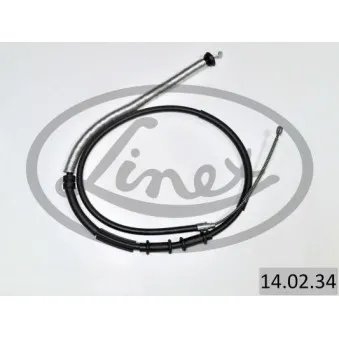 Tirette à câble, frein de stationnement LINEX