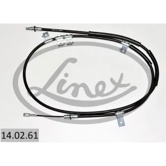 Tirette à câble, frein de stationnement LINEX 14.02.61