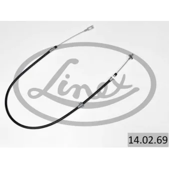 Tirette à câble, frein de stationnement LINEX