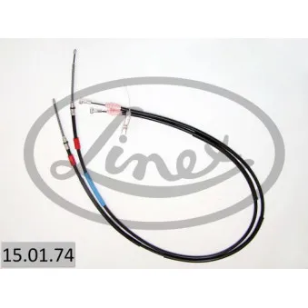 Tirette à câble, frein de stationnement LINEX 15.01.74